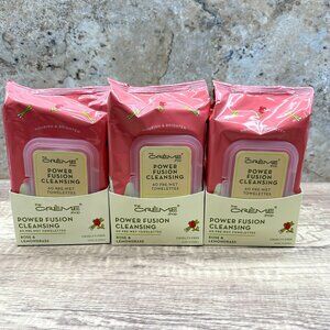 Lot Of 3 The Creme Shop Power Fusion Cleansing Towelettes Rose Lemongrass New